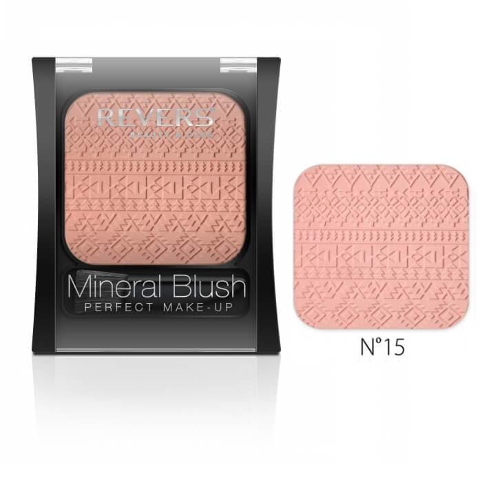 Рум’яна для обличчя REVERS MINERAL BLUSH PERFECT MAKE-UP №15, 7.5 г