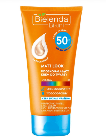 Крем для обличчя Bielenda з матувальним ефектом проти пігментних плям SPF50 Sun Care, 50 мл