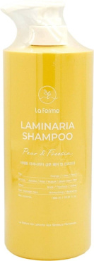 Шампунь для волосся La Ferme Laminaria живильний Pear & Freesia 1000 мл