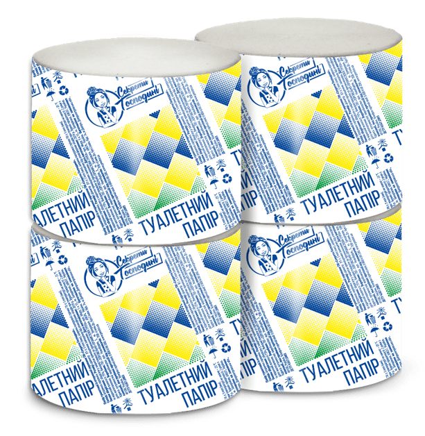 Секрети Господині туалетний папір 93*105мм, 4шт