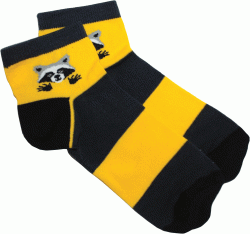 Shagal шкарпетки жін. з малюнком "Єноти" р 23-25, жовтий
