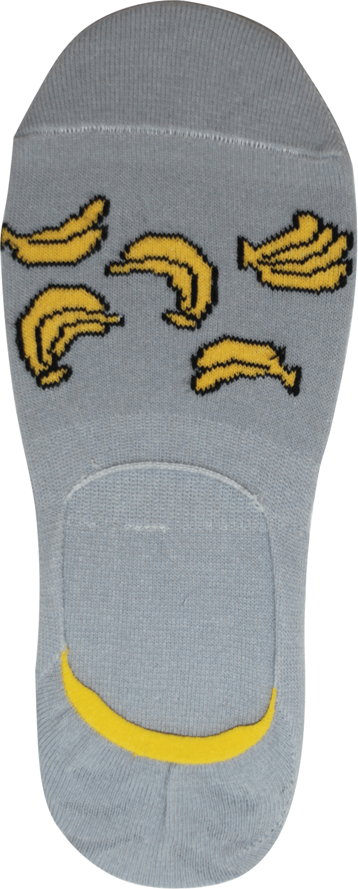 Shagal подследники жен. с рисунком "Банан" р 23-25, серый