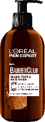 Шампунь для бороды и лица очищающий L`Oreal MenExpert BarberClub, 200 мл