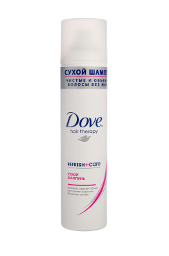 Сухий шампунь Hair Therapy 'Refresh+care'Dove, 250 мл фото 1