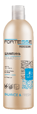 Шампунь Fortesse Professional Balance&Fresh свіжість та pH-баланс для всіх типів волосся, 400 мл