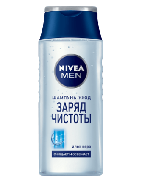 Шампунь NIVEA MEN «заряд чистоты», 250 мл