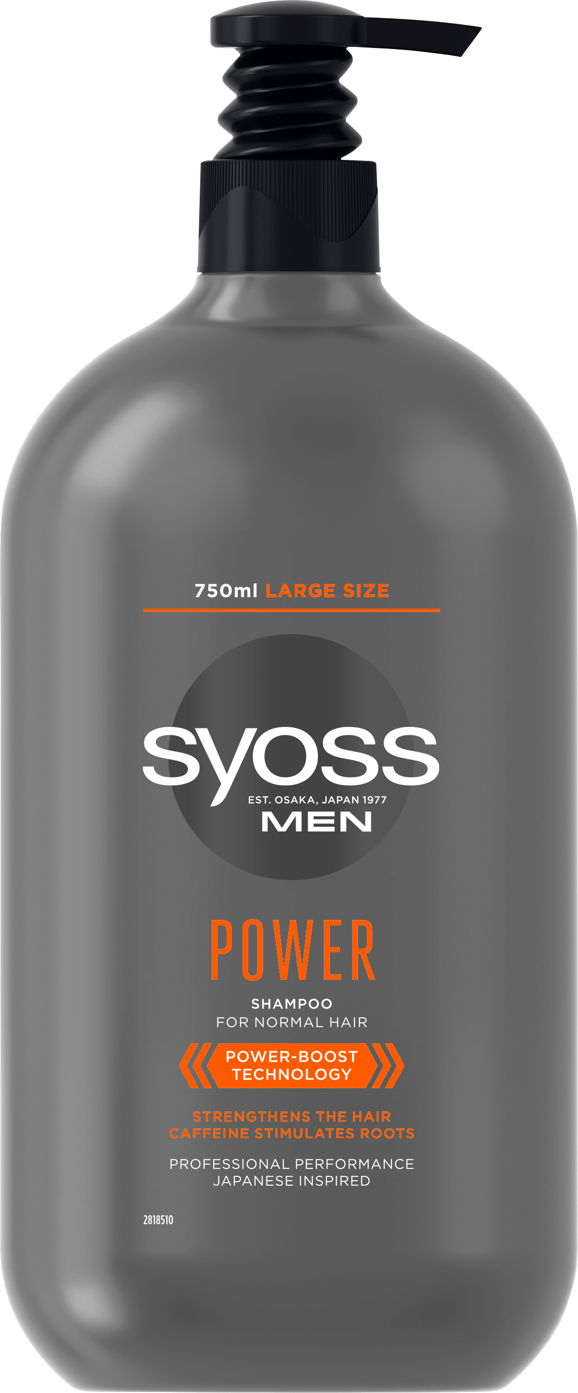 Шампунь SYOSS MEN POWER з Кофеїном для нормального волосся 750 мл