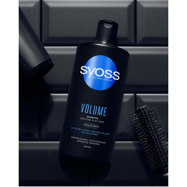 Шампунь SYOSS VOLUME з Фіолетовим Рисом для тонкого волосся без об'єму 440 мл фото 7