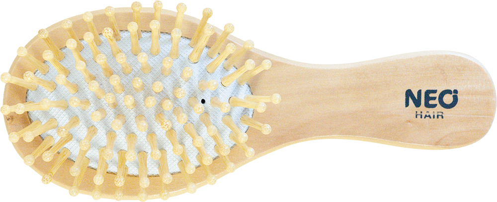Массажная щетка NEO hair деревянная дорожная