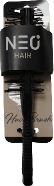 Щітка для укладки NEO hair з вентиляційними прорізами двостороння з рифленою ручкою