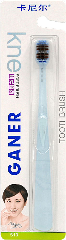 Щітка GANER зубна м’яка (S10), 1 шт
