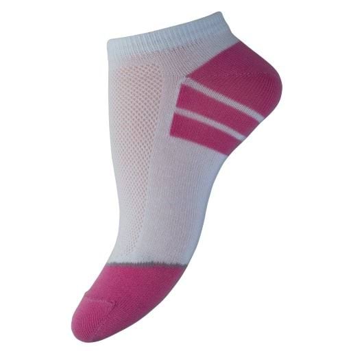 Носки женские 5328 р.27 белый-розовый