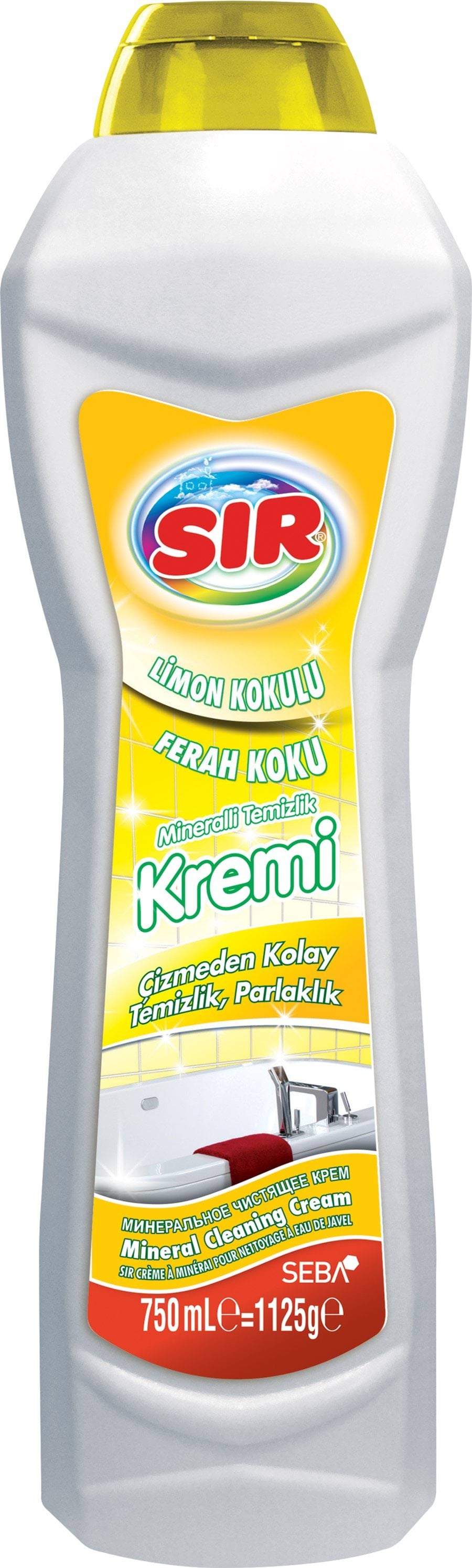 Мінеральний крем для чищення SIR Лимон 1.125 кг