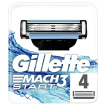 Сменные картриджи для бритья Gillette Mach 3 Start 4 шт фото 3
