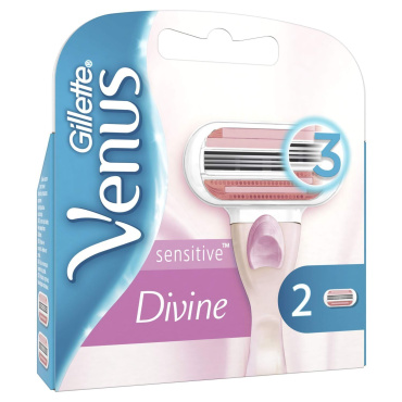 Сменные картриджи для бритья Venus Divine (2 шт) фото 1