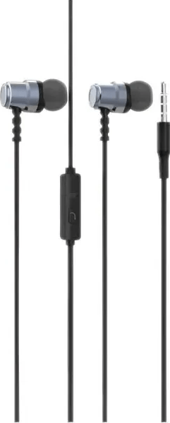 Наушники SkyDolphin SR28 металл с mic gray