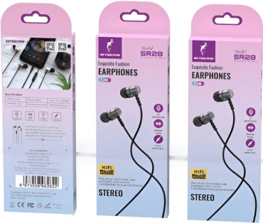 Наушники SkyDolphin SR28 металл с mic gray фото 1