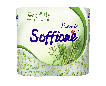 Soffione бумага туалетная Fresh Lemongrass 3-слоя, 4шт