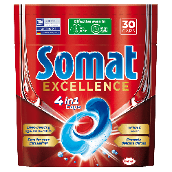 Somat таблетки для посудомоечных машин Exellence, 30шт