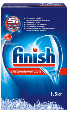 Спеціальна сіль для посудомийних машин FINISH
