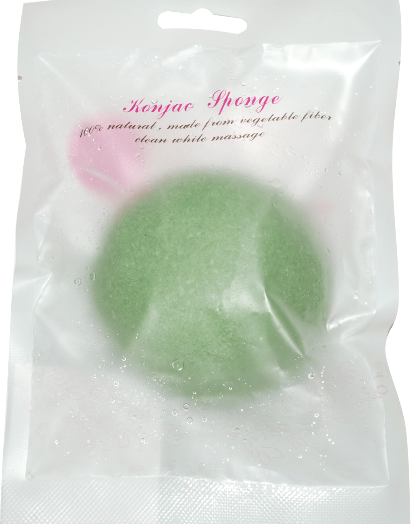 Спонж для умывания SKY с экстрактом зеленого чая, 1 шт.