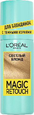 Спрей для зафарбовування відрослого коріння L’Oréal Paris Magic Retouch відтінок Світлий блонд, 75 мл