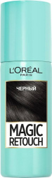 Спрей для зафарбовування сивих коренів L’Oréal Paris Magic Retouch відтінок 1 чорний, 75 мл