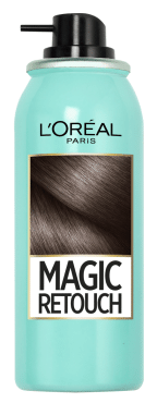 Спрей для закрашивания седых корней L'Oréal Paris Magic Retouch оттенок 2 Темно-каштановый 75 мл фото 1