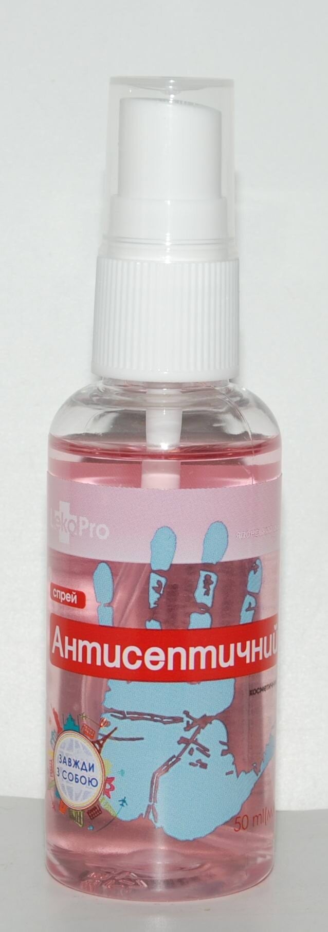 Спрей LekoPro для рук антисептический Японский шелк, 50 мл