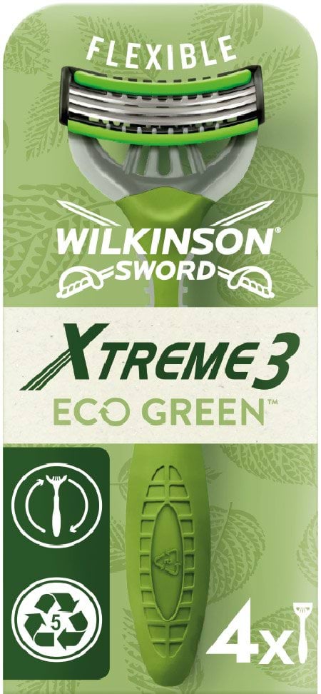 Станок для гоління Wilkinson Sword Xtreme3 Eco Green 4 шт.