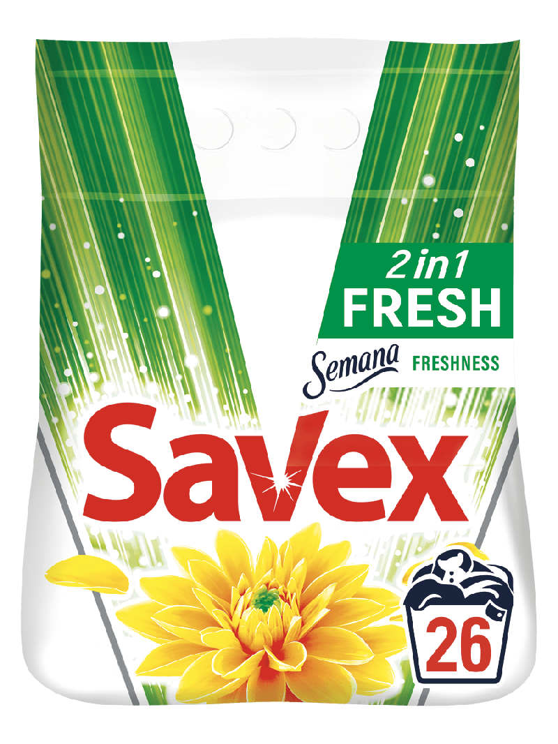 Стиральный порошок Savex PARFUM LOCK 2in1 Fresh 4 кг - купить по лучшей ...