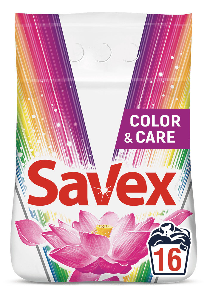 Стиральный порошок Savex PARFUM LOCK Color Brightness 2,4 кг
