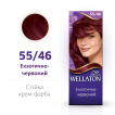 Стійка крем-фарба для волосся Wellaton Екзотично-червоний 55/46 фото 1