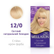 Стійка крем-фарба для волосся Wellaton Світлий натуральний блондин 12/0 фото 1