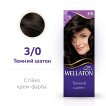 Стійка крем-фарба для волосся Wellaton Темний шатен 3/0 фото 1