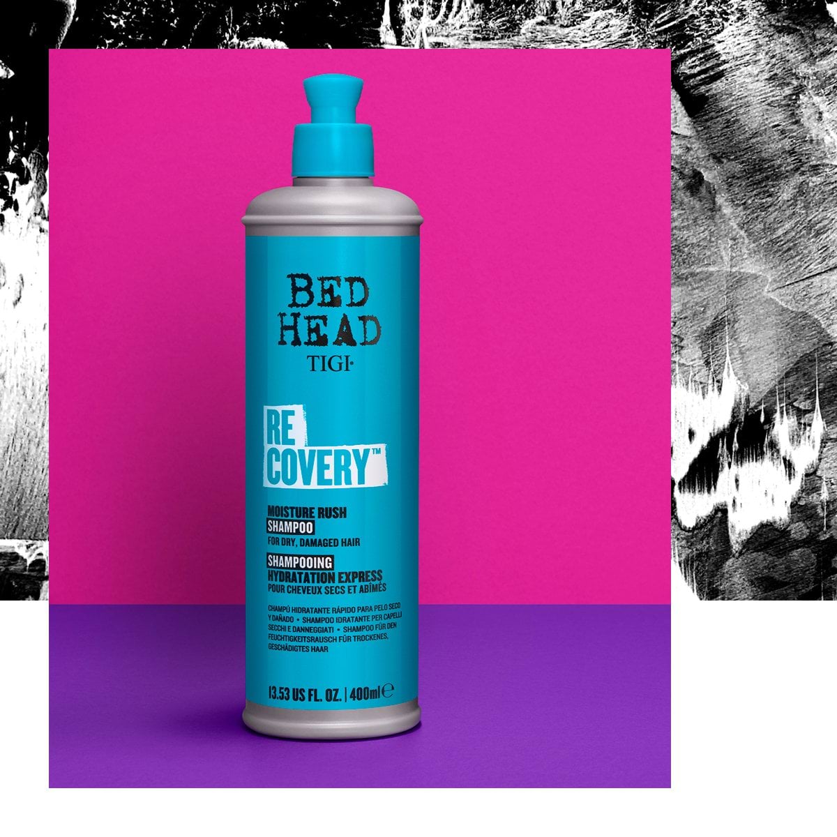 Шампунь Tigi Bed Head Recovery Shampoo для сухого та пошкодженого волосся 600 мл фото 3