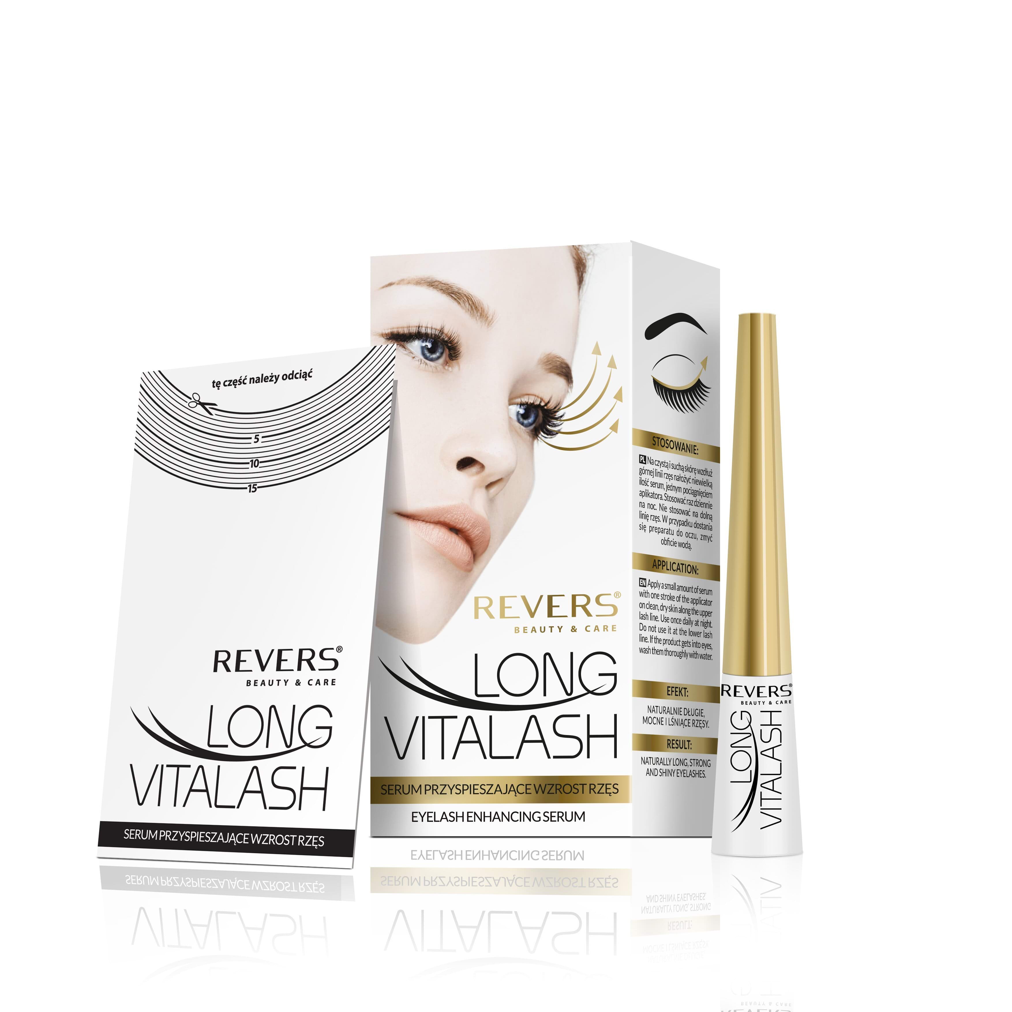 Сироватка для росту вій REVERS LONG VITALASH 5 мл — фото 1