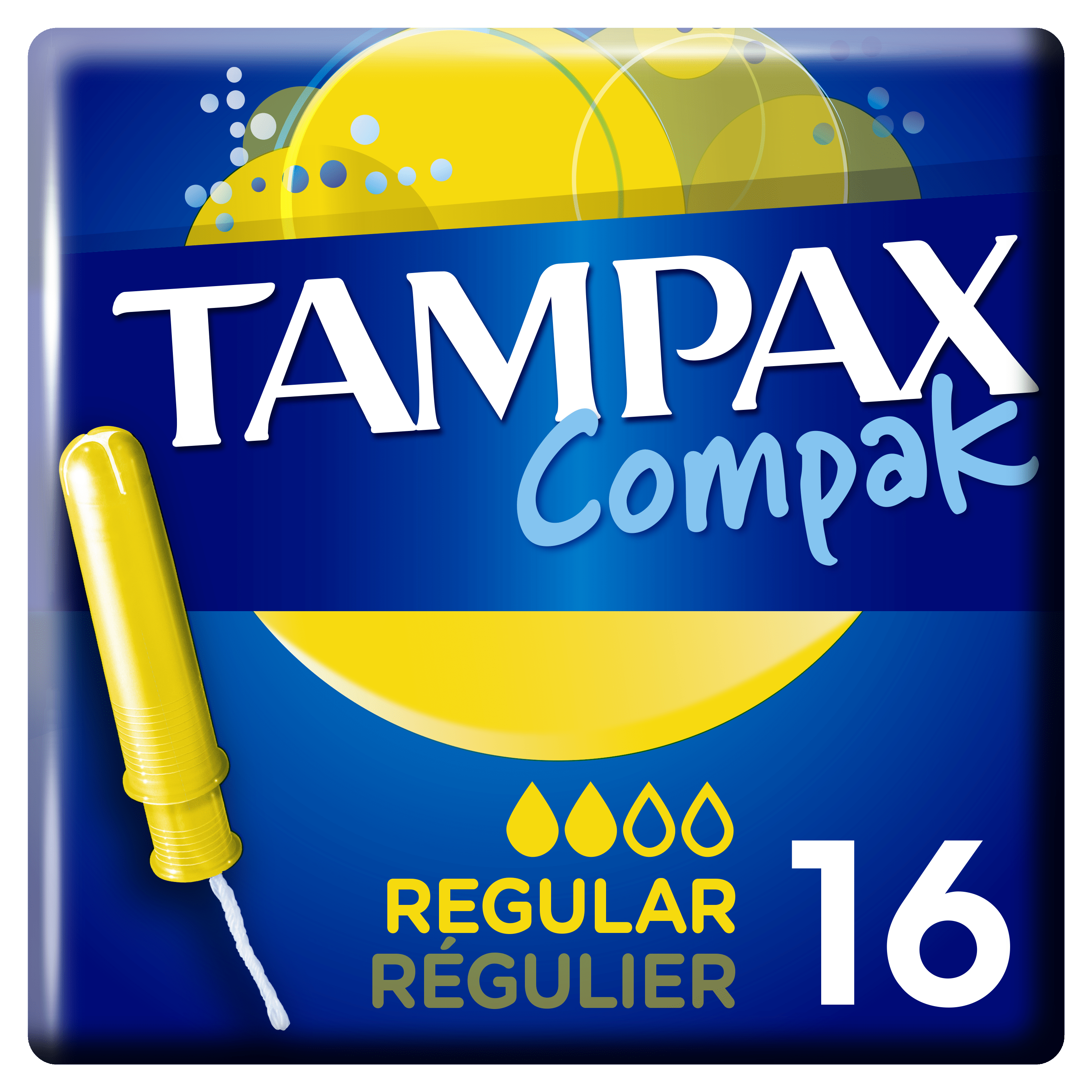 Тампони Tampax Compak Regular з аплікатором 16 шт