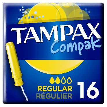 Тампоны Tampax Compak Regular с апликатором 16 шт