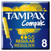 Тампони Tampax Compak Regular з аплікатором, 8 шт фото 1