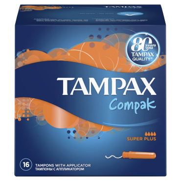 Тампоны Tampax Compak Super Plus с апликатором, 16 шт фото 2