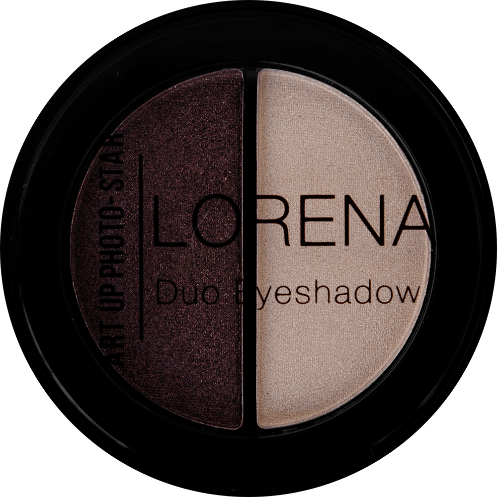 Тени для век LORENA beauty Duo Eyeshadow 01, 4.5 г