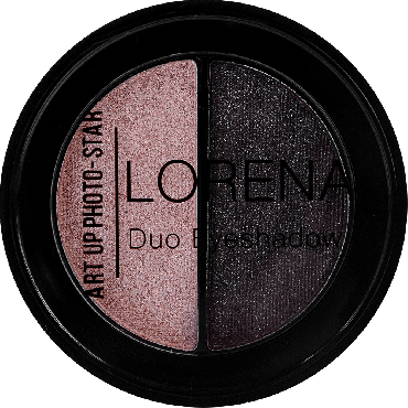 Тены для век LORENA beauty Duo Eyeshadow 04, 4.5 г