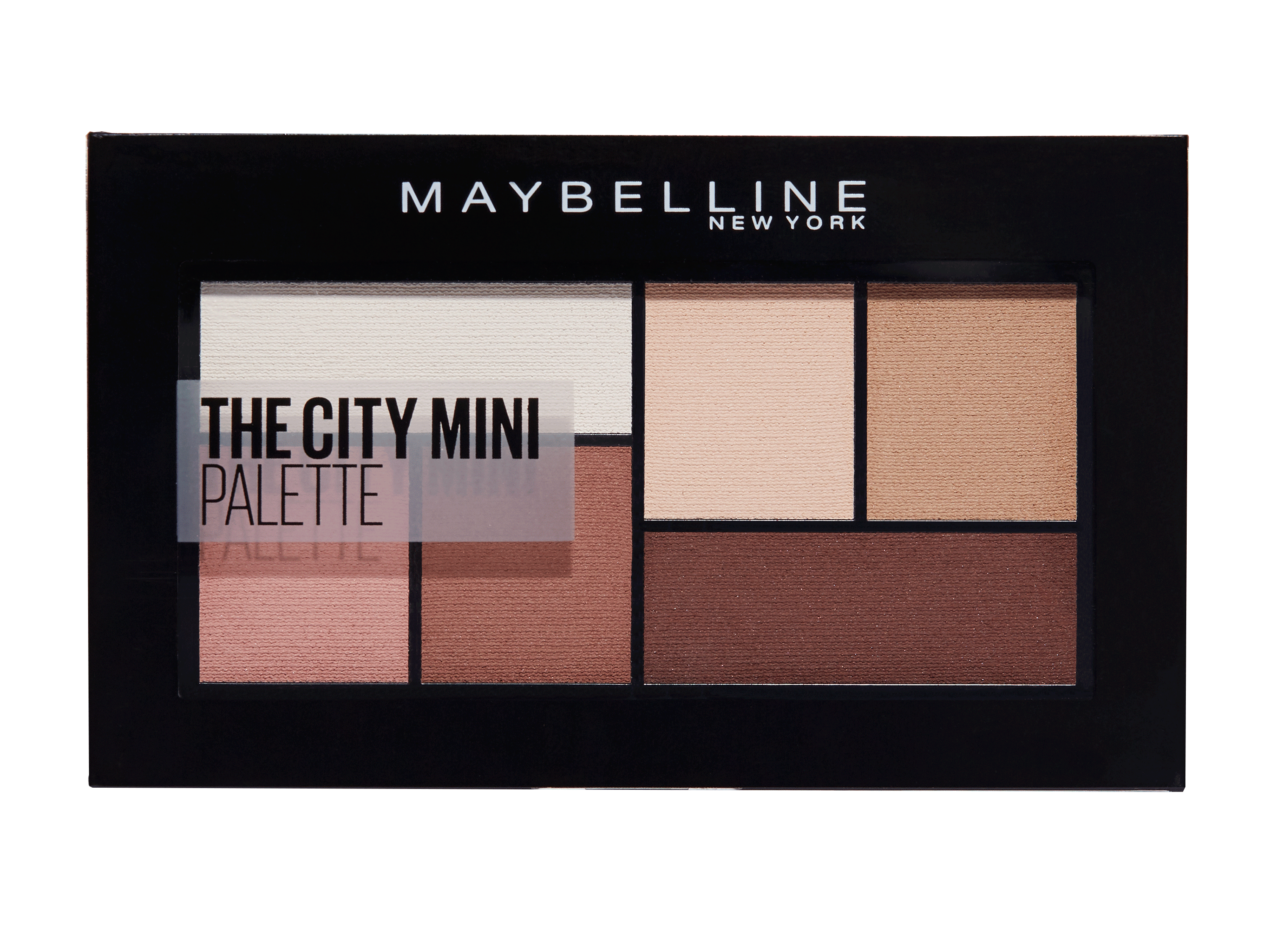 Тени для век Maybelline New York The City Kits Mini оттенок  480 Матовые коричневые оттенки, 6 г