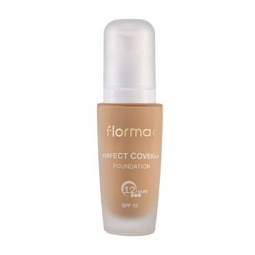 Тональная основа FLORMAR PERFECT COVERAGE 102, 30 мл