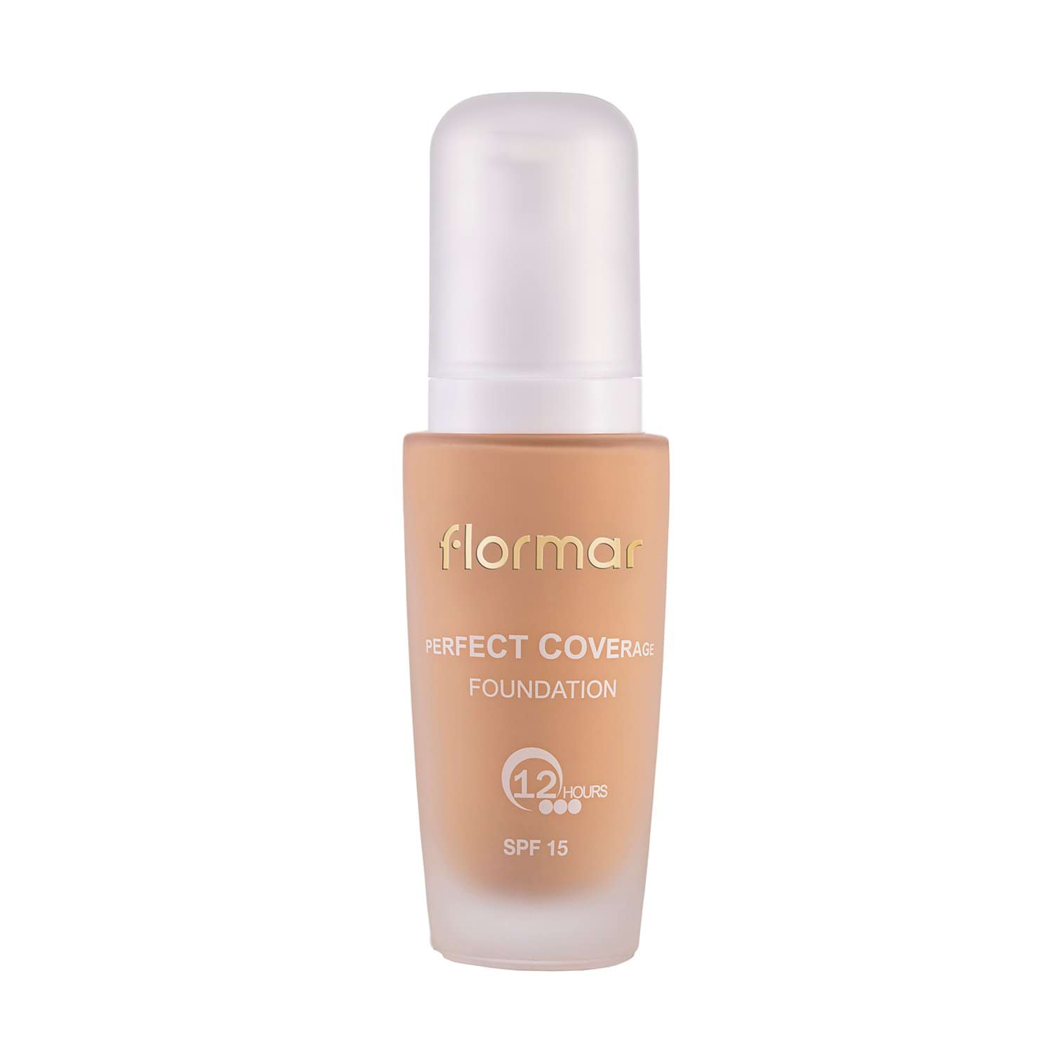 Тональна основа FLORMAR PERFECT COVERAGE 121, 30 мл