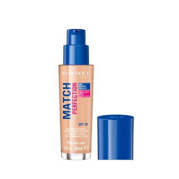 Тональная основа RIMMEL MATCH PERFECTION 101, 30 мл фото 2