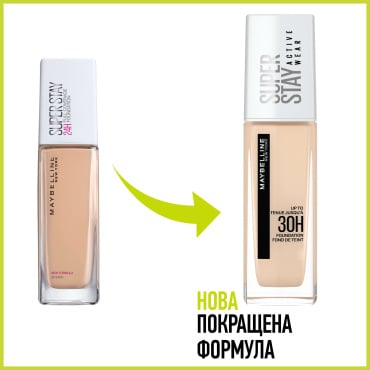 Тональный крем Maybelline New York Super Stay 30H, оттенок 07 Classic Nude, 30 мл фото 6