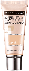 Тональный крем для лица Maybelline New York Affinitone Совершенный тон № 16 ванильно-розовый, 30 мл