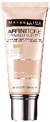 Тональный крем для лица Maybelline New York Affinitone Совершенный тон № 17 розово-бежевый, 30 мл